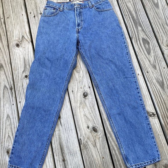 Women's Levi's 550 Classic Relaxed Fit Tapered Leg Jeans Size 12 M (30.5 x 31 ) - Picture 4 of 8